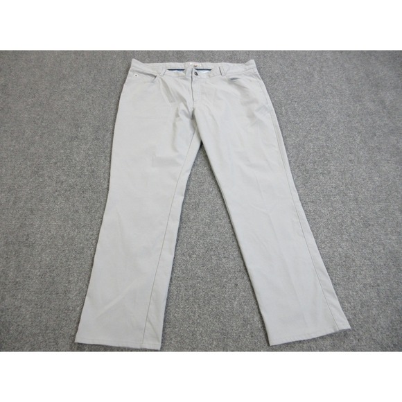 Peter Millar Crown Sport EB66 Pants Mens 42x32 Gray‎ Performance Golf Polyester